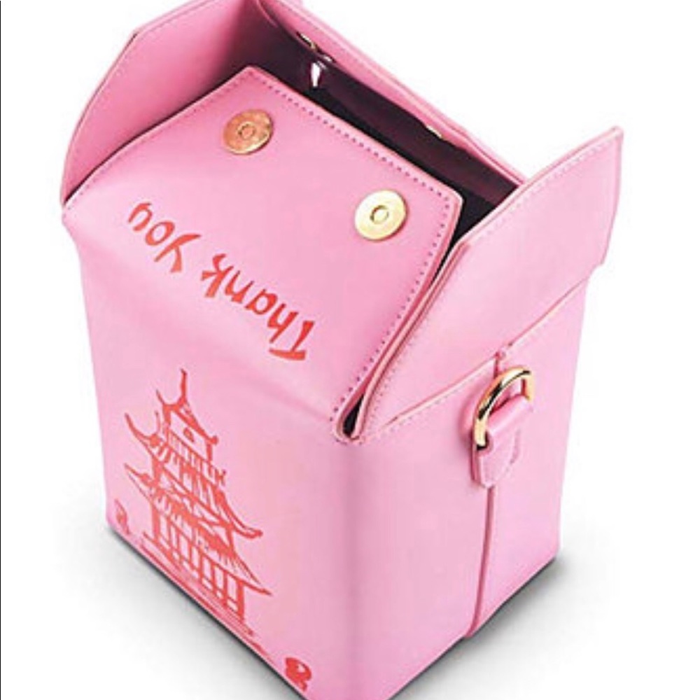 Pink China Town Crossbody Bag - never used